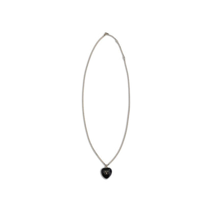 Valentino Garavani Black Brass Necklace
