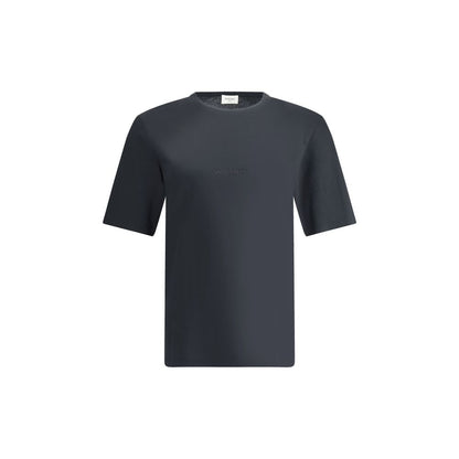 Saint Laurent Black Cotton T-Shirt