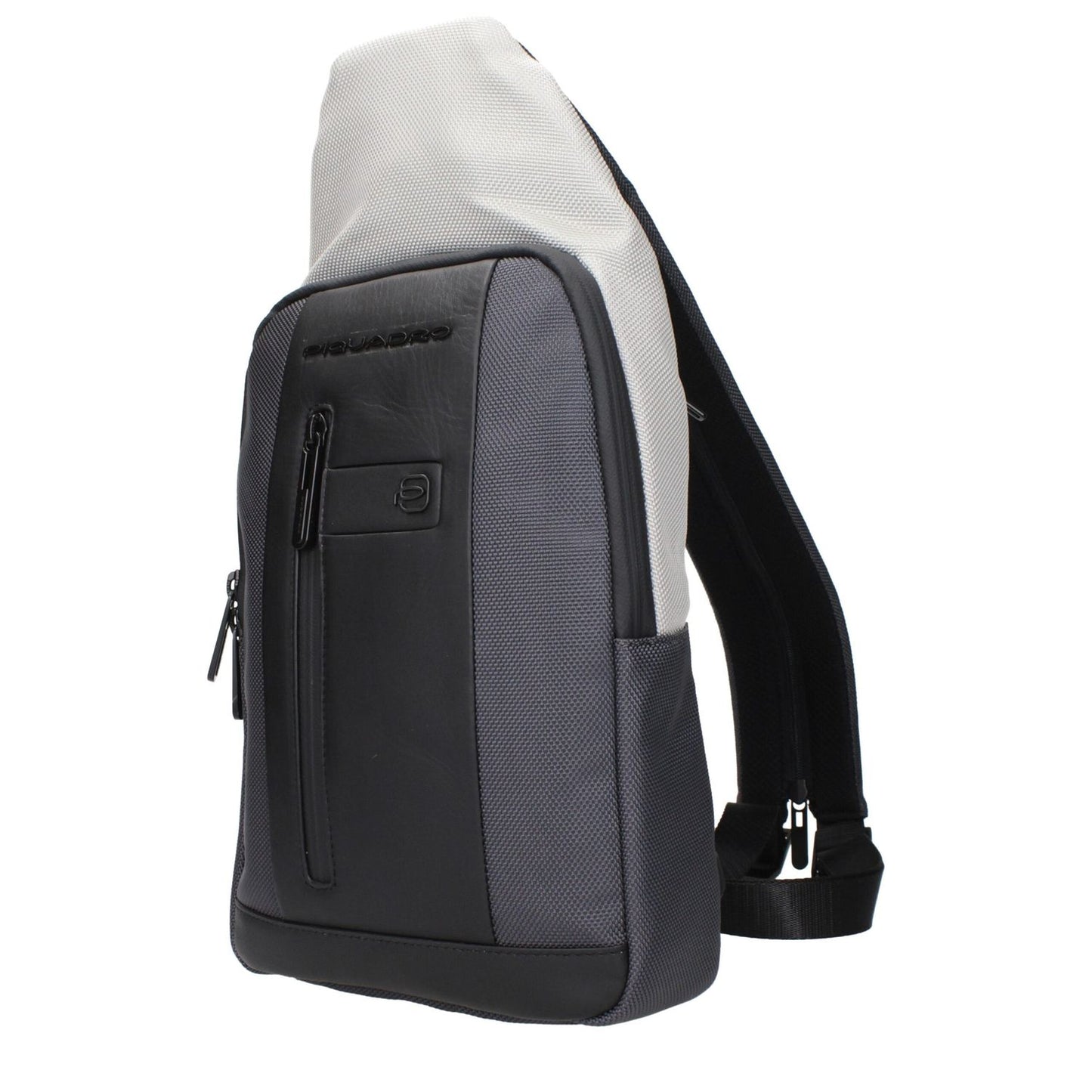 Piquadro Gray Fabric Backpack 1728,75667636384,Backpacks - Bags,Bags,Gray,Men,New with tags,Piquadro