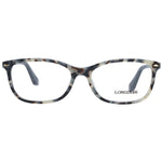 Longines Multicolor Women Glasses Frame, rectangle style with multicolor plastic full-rim for women, includes branded case.