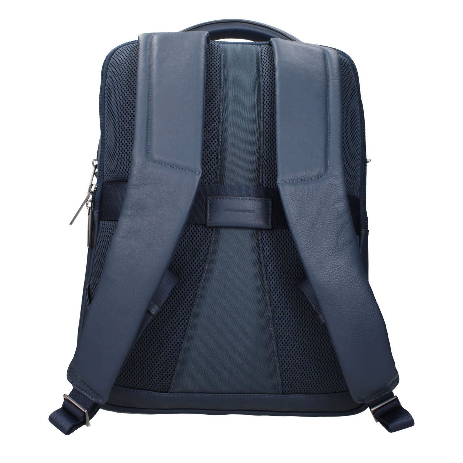 Piquadro Blue Leather Backpack