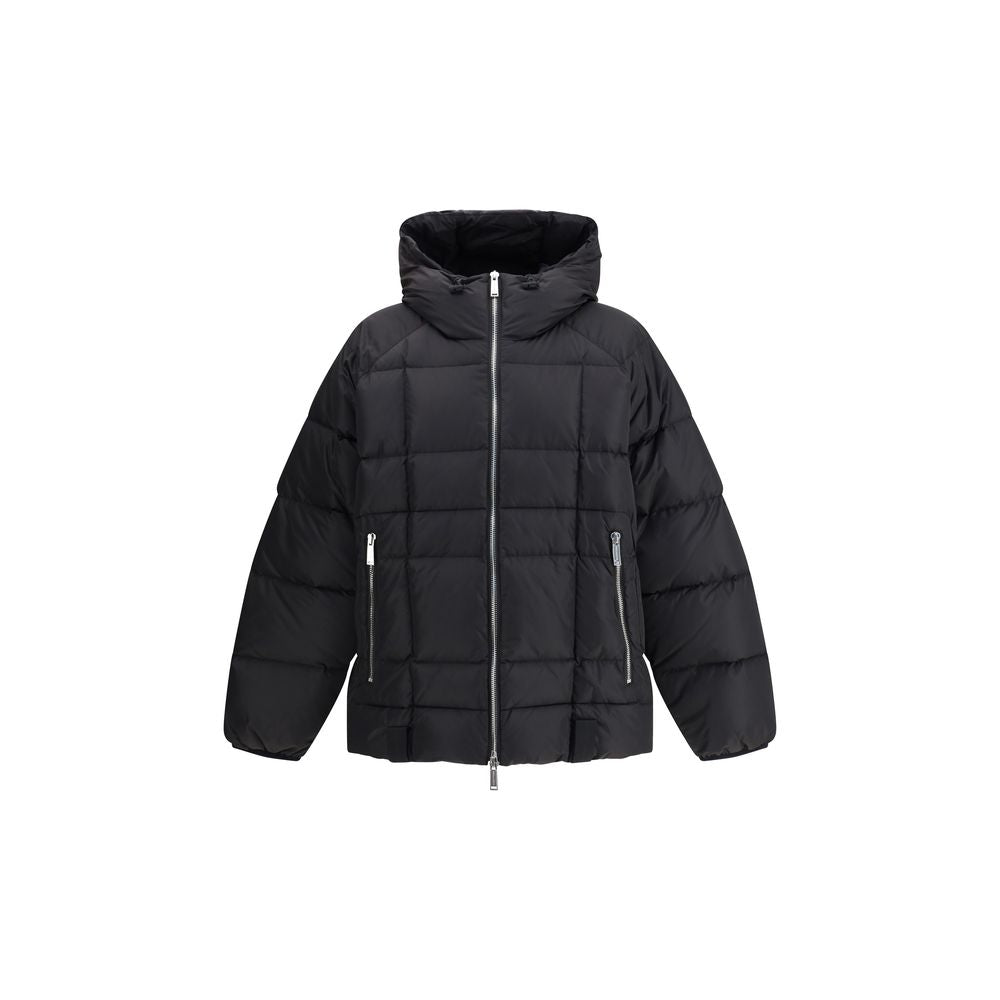 Dsquared² Black Polyamide Coat