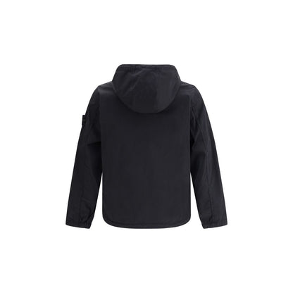 Stone Island Black Cotton Shell Jacket