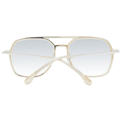 Lozza Beige Acetate & Plastic Sunglasses