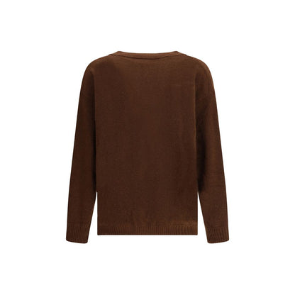 Laneus Brown Cashmere Cardigan