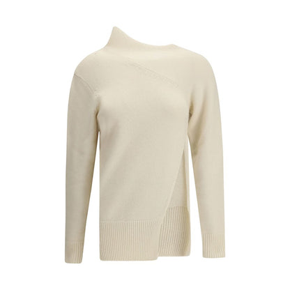 Di Stavnitser White Cashmere Sweatshirt