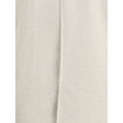 Rick Owens Cream Camel Hair  Coat