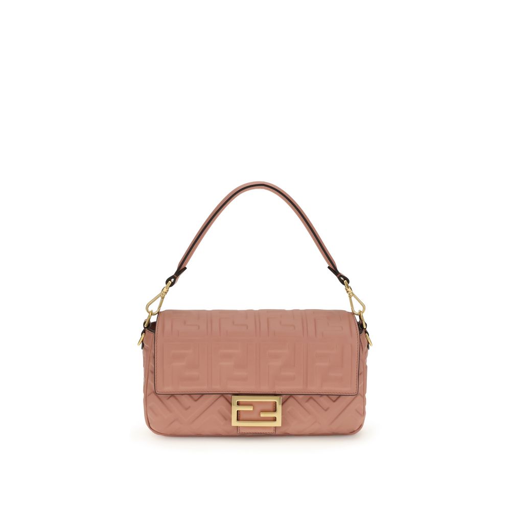 Fendi Multicolor Calf Leather Bos Taurus Shoulder Bag