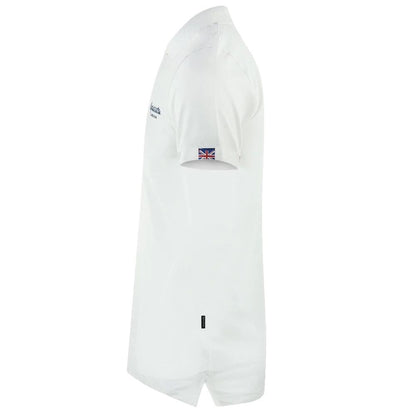 Aquascutum White Cotton Polo Shirt