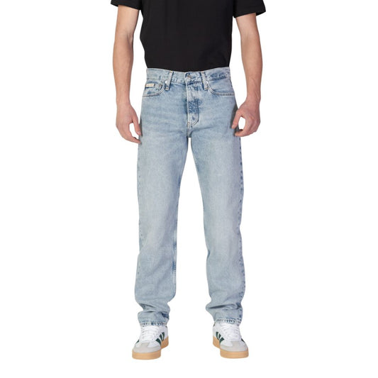 Calvin Klein Jeans Light Blue Organic Cotton Relaxed Fit Jeans