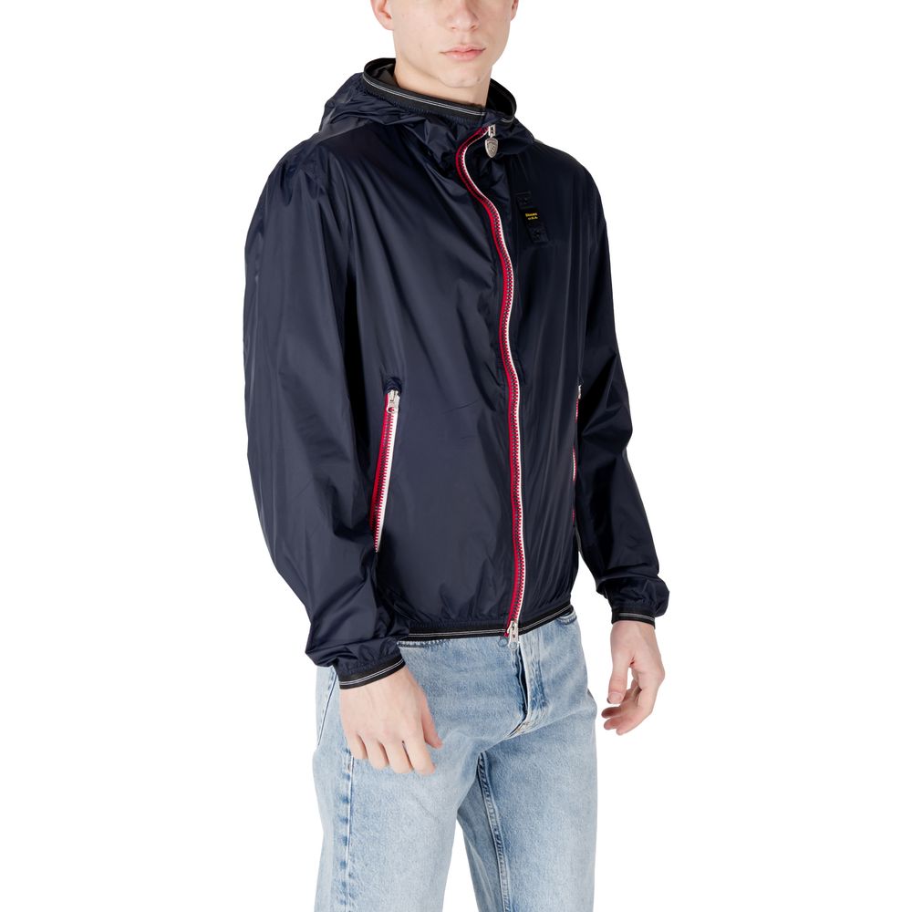 Blauer Blue Polyamide Shell Jacket1728,3XL,71956299936,Blauer,Blue,Clothing,IT46 | M,IT48 | L,Jackets & Coats - Clothing,Men,New with tags,Shell Jackets - Jackets & Coats - Clothing