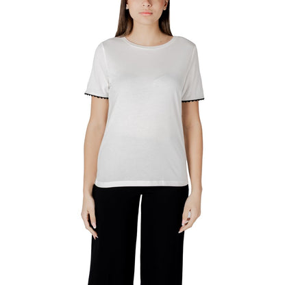 Street One White Cotton T-Shirt