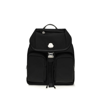 Moncler Black Nylon Backpack