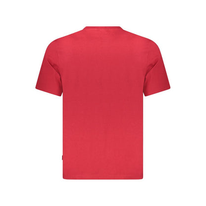 Pepe Jeans Red Cotton Men T-Shirt