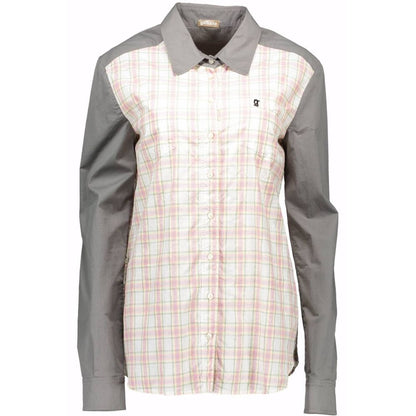 John Galliano Gray Cotton Shirt