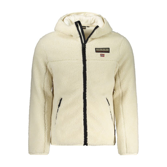 Napapijri Bianco Polyester Mens Jacket