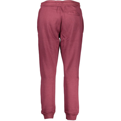 Cavalli Class Purple Cotton Pant