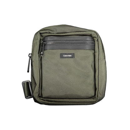 Calvin Klein Verde Polyester Men's Shoulder Bag