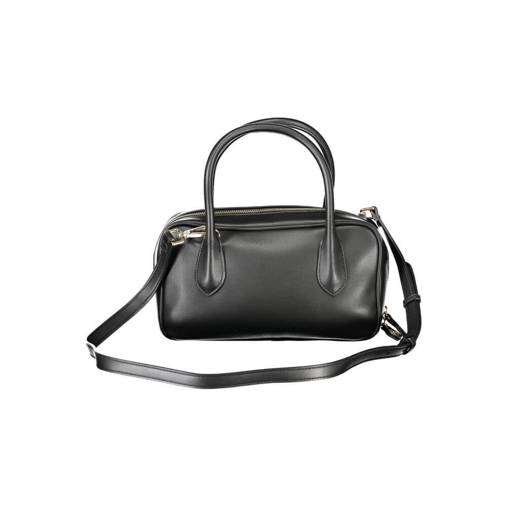 Twinset Black Polyurethane Women Handbag 1728,67403481248,Bags,Black,Handbags - Bags,New with tags,Twinset,Women