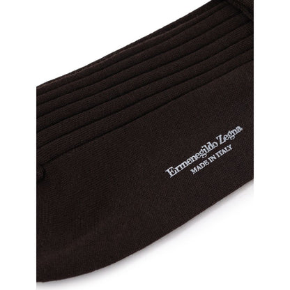 ZEGNA Brown Wool Socks1728,39-40,42-43,43-44,45-46,67397976224,Brown,Clothing,Men,New with tags,Socks - Underwear - Clothing,Underwear - Clothing,ZEGNA