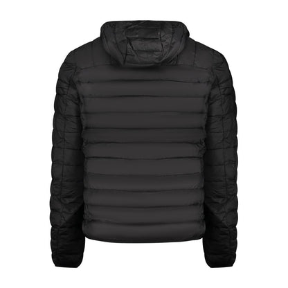 Cavalli Class Black Polyester Men's Jacket