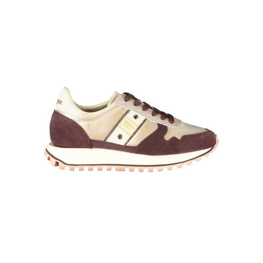 Blauer Beige Leather Women Sneaker1728,67403481248,Athletic - Sneakers - Shoes,Beige,Blauer,EU38/US8,EU39/US9,EU40/US10,New with tags,Shoes,Sneakers - Shoes,Women