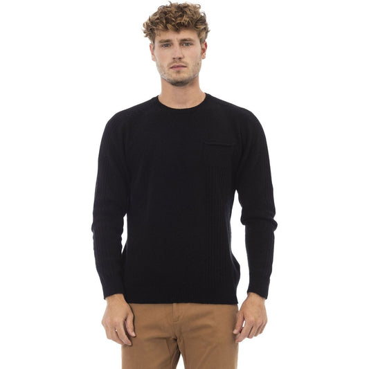 Alpha Studio Sweaters Sweaters Alpha Studio Dark Slate Gray