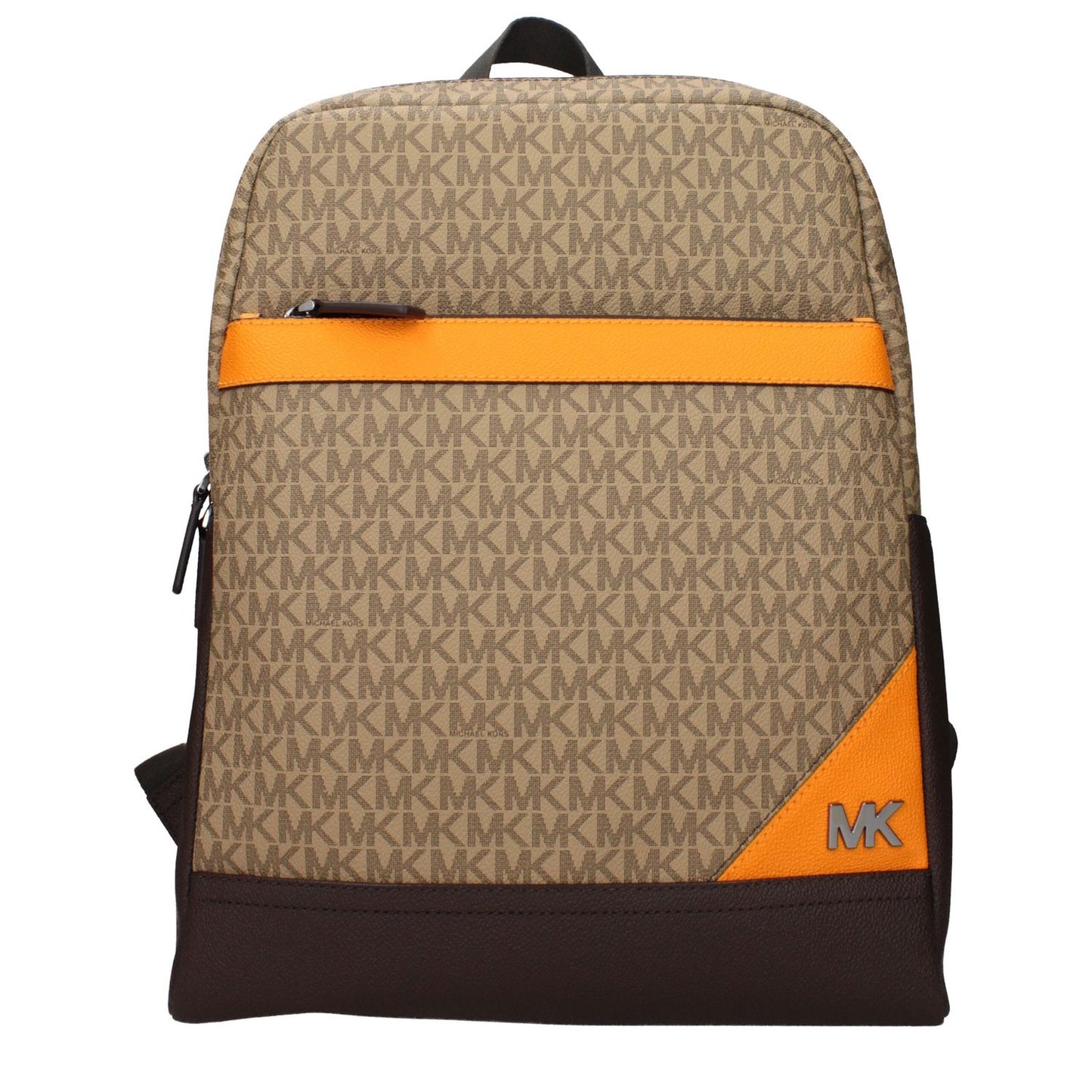 Michael Kors Brown Fabric Backpack 1728,75667636384,Backpacks - Bags,Bags,Brown,Men,Michael Kors,New with tags