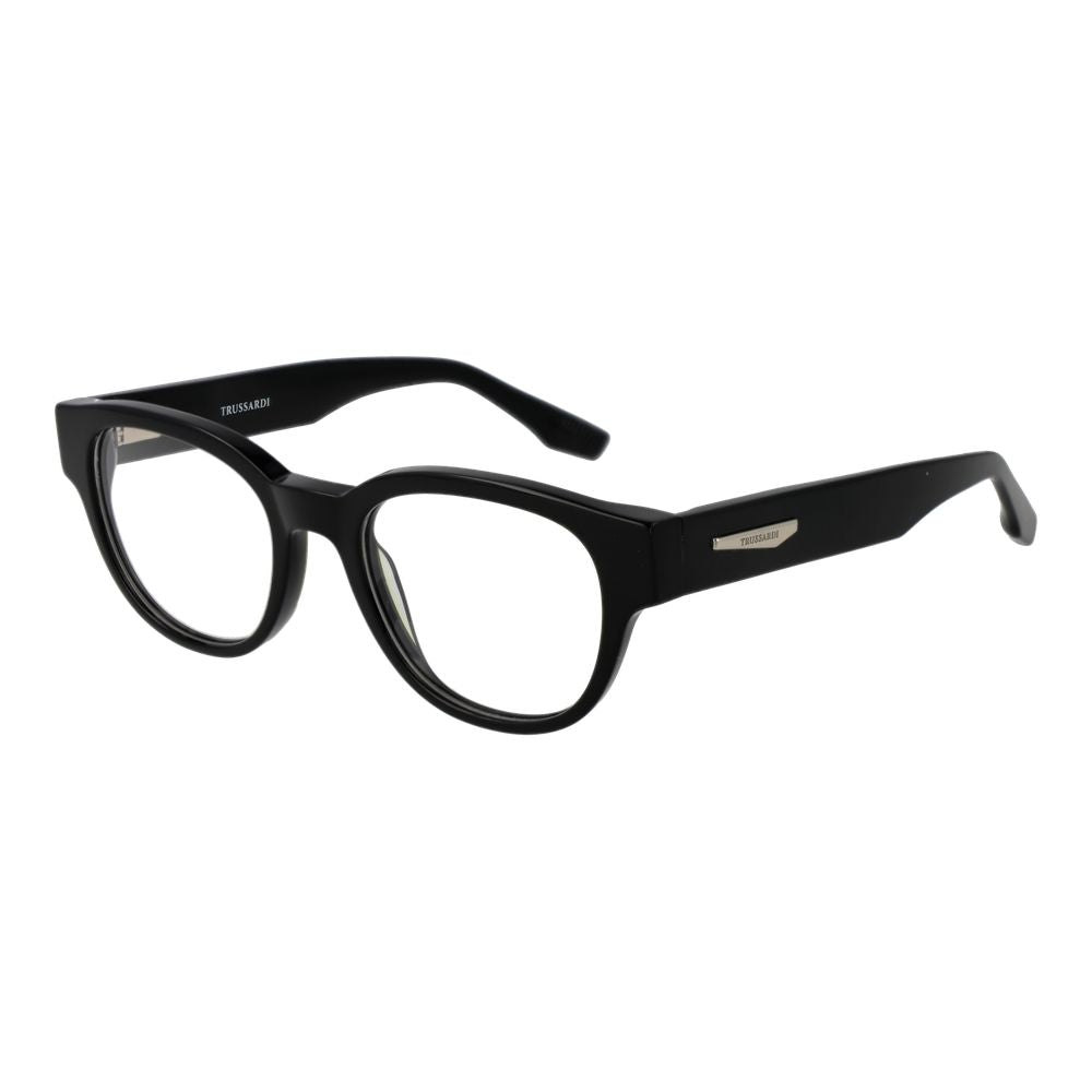 Trussardi Black Acetate Glasses (Frames)1728,67345776800,Accessories,Black,Glasses (Frames) - Glasses and Sunglasses - Accessories,Glasses and Sunglasses - Accessories,Men,New with tags,Trussardi