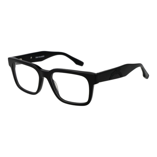 Trussardi Black Acetate Glasses (Frames) Trussardi