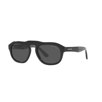 Giorgio Armani Black Acetate Sunglasses