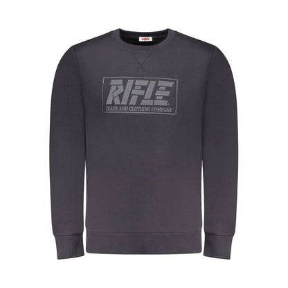 Rifle Blue Cotton Men Sweater