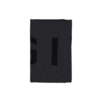 Givenchy Gray Virgin Wool Scarf