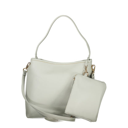 Mario Valentino Grey Polyurethane Women's Bag