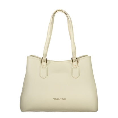 Mario Valentino Beige Polyurethane Women's Bag