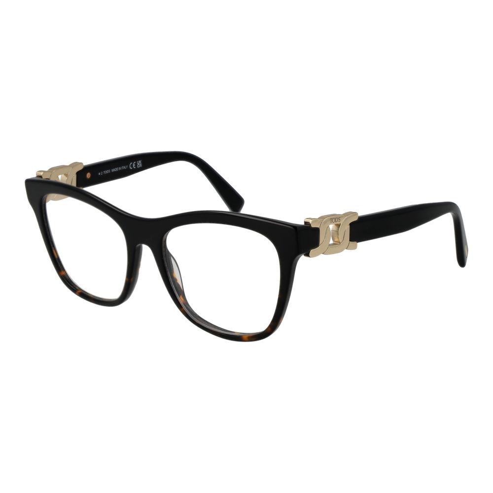 Tod's Black Acetate Glasses (Frames)1728,67345776800,Accessories,Black,Glasses (Frames) - Glasses and Sunglasses - Accessories,Glasses and Sunglasses - Accessories,New with tags,Tod's,Women