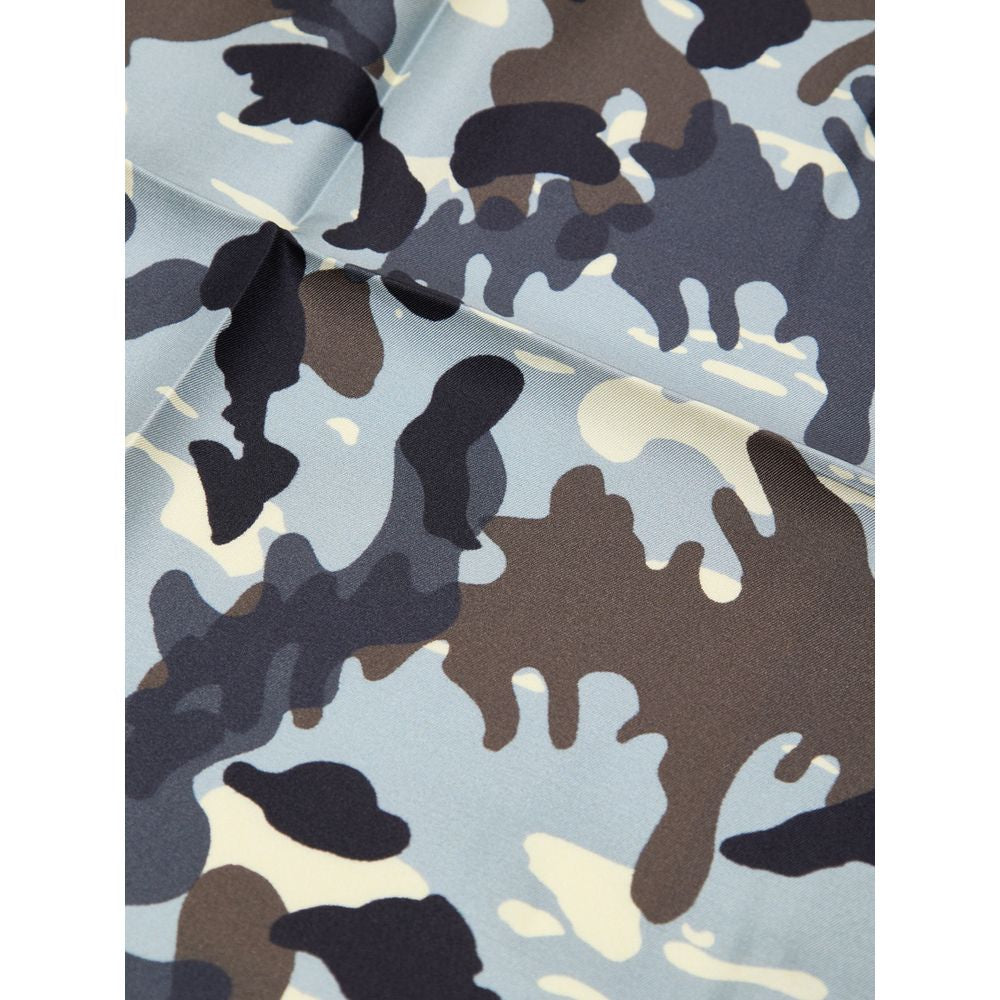 Tom Ford Gray Silk Pocket Square