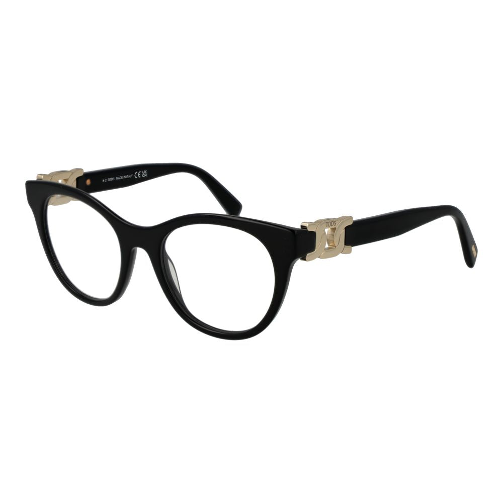 Tod's Black Acetate Glasses (Frames)1728,67345776800,Accessories,Black,Glasses (Frames) - Glasses and Sunglasses - Accessories,Glasses and Sunglasses - Accessories,New with tags,Tod's,Women