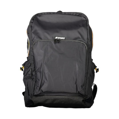 K-WAY Black Poliammide Men Backpack