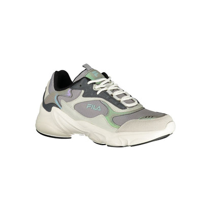 Fila Grigio Polyurethane Women Sneaker