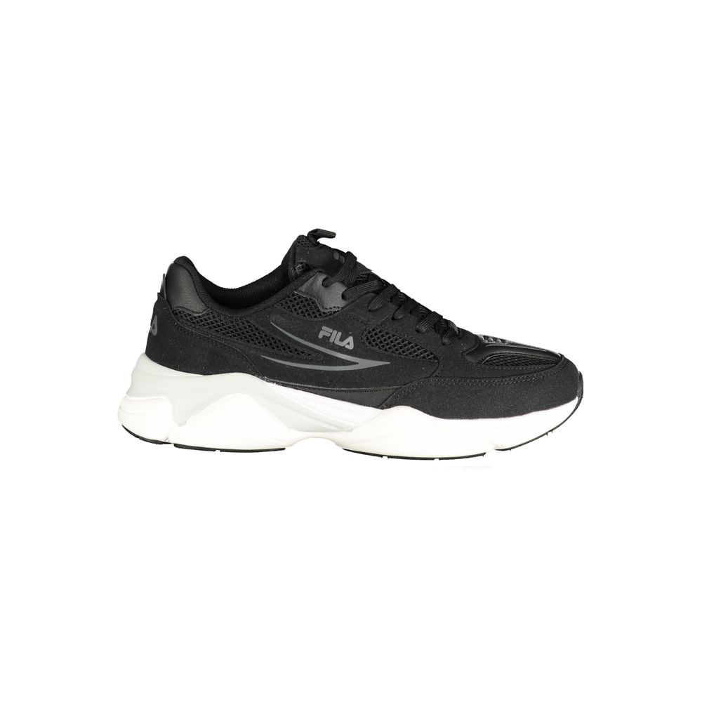 Fila Black Polyurethane Men Sneaker1728,67403481248,Athletic - Sneakers - Shoes,Black,EU41/US8,EU42/US9,EU43/US10,EU44/US11,EU45/US12,EU46,Fila,Men,New with tags,Shoes,Sneakers - Shoes