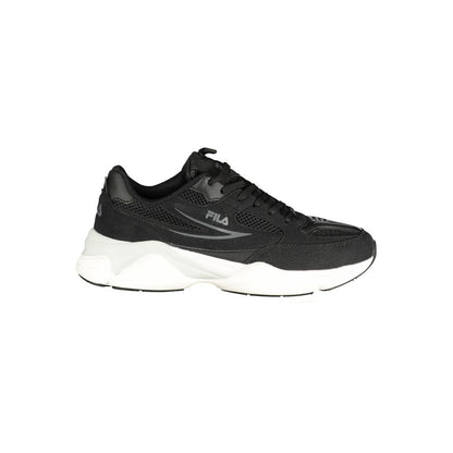 Fila Black Polyurethane Men Sneaker1728,67403481248,Athletic - Sneakers - Shoes,Black,EU41/US8,EU42/US9,EU43/US10,EU44/US11,EU45/US12,EU46,Fila,Men,New with tags,Shoes,Sneakers - Shoes