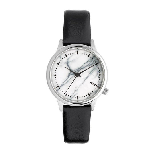 Komono Black Leather Dress Watch1728,67434610848,Accessories,Black,Dress Watches - Watches - Accessories,Komono,New with tags,Watches - Accessories,Women