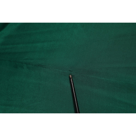 Dolce & Gabbana Dark Green High Waist Midi Skirt Pencil Cut Pleated