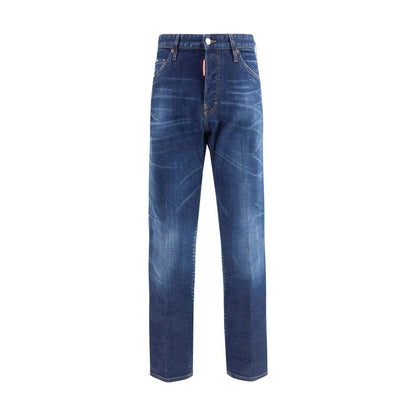 Dsquared² Blue Cotton Slim Fit Jeans 1728,72470364320,Blue,Clothing,Dsquared²,IT44 | XS,IT48 | M,IT50 | L,IT52 | XL,IT54 | XXL,IT56 | 3XL,Jeans Denim - Clothing,Men,New with tags,Slim Fit Jeans - Jeans Denim - Clothing