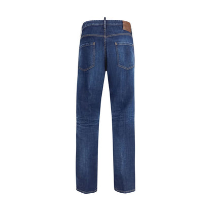 Dsquared² Blue Cotton Slim Fit Jeans 1728,72470364320,Blue,Clothing,Dsquared²,IT44 | XS,IT48 | M,IT50 | L,IT52 | XL,IT54 | XXL,IT56 | 3XL,Jeans Denim - Clothing,Men,New with tags,Slim Fit Jeans - Jeans Denim - Clothing