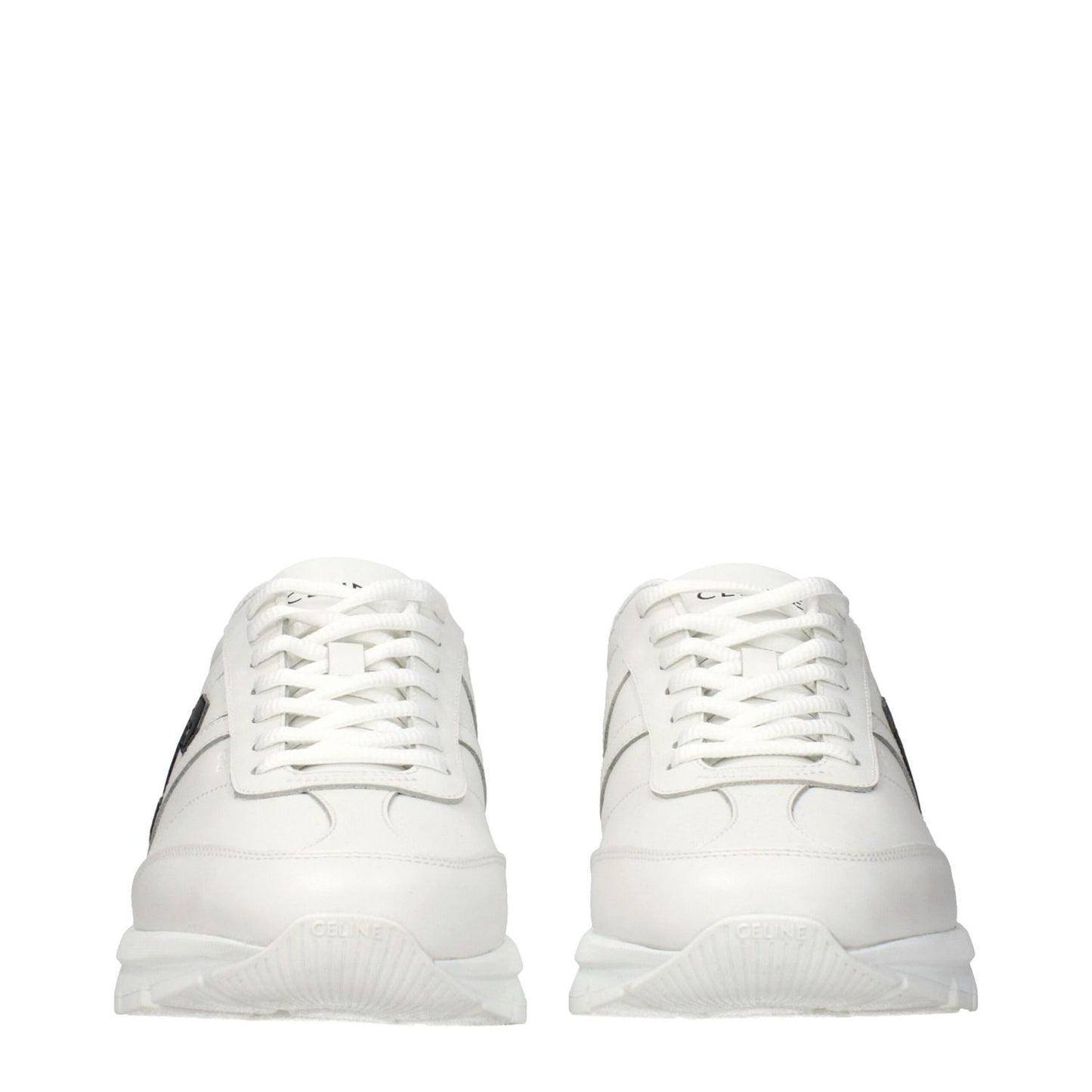 Celine White Leather Athletic Sneakers1728,75667636384,Athletic - Sneakers - Shoes,Celine,EU43/US10,EU45/US12,Men,New with tags,Shoes,Sneakers - Shoes,White