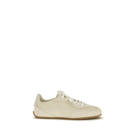 Axel Arigato Beige Calf Leather Bos Taurus Low Top Sneakers
