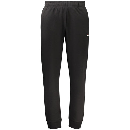 Fila Black Cotton Men's Sweatpant 1728,67403481248,Black,Clothing,Fila,Joggers (workout pants) - Sportswear - Clothing,L,M,Men,New with tags,S,Sportswear - Clothing,XL,XXL