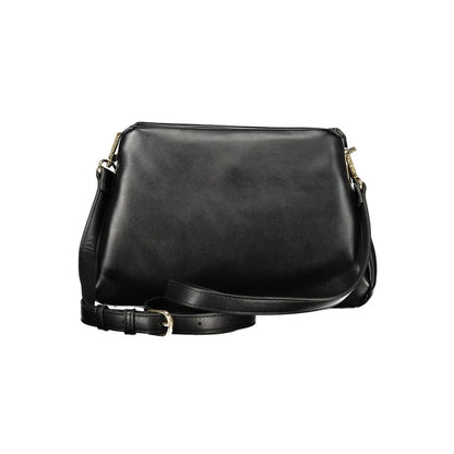 Mario Valentino Black Polyurethane Women's Bag